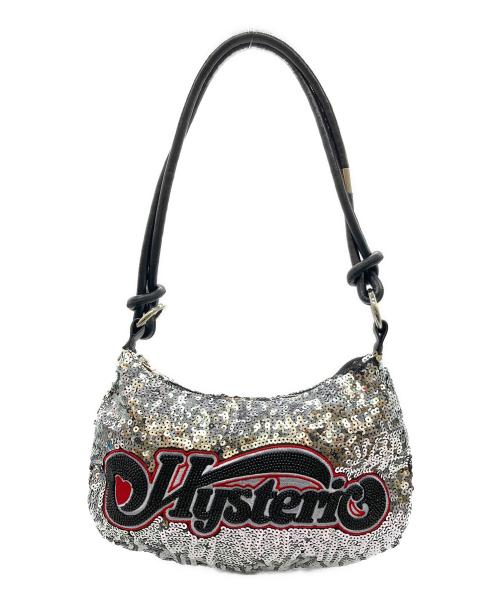 Hysteric Glamour（ヒステリックグラマー）Hysteric Glamour (ヒステリックグラマー) スパンコールワンショルダーバッグ シルバーの古着・服飾アイテム