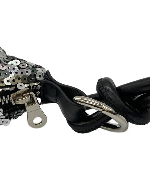 Hysteric Glamour（ヒステリックグラマー）Hysteric Glamour (ヒステリックグラマー) スパンコールワンショルダーバッグ シルバーの古着・服飾アイテム