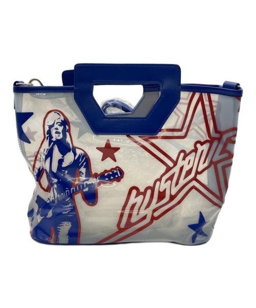 Hysteric Glamour（ヒステリックグラマー）Hysteric Glamour (ヒステリックグラマー) クリアショルダーバッグ ネイビーの古着・服飾アイテム