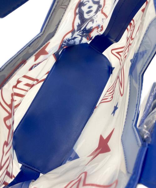 Hysteric Glamour（ヒステリックグラマー）Hysteric Glamour (ヒステリックグラマー) クリアショルダーバッグ ネイビーの古着・服飾アイテム