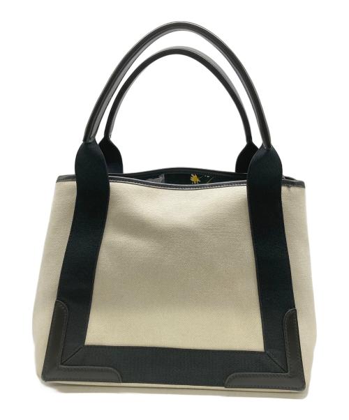 BALENCIAGA（バレンシアガ）BALENCIAGA (バレンシアガ) カバスS アイボリー×ブラックの古着・服飾アイテム