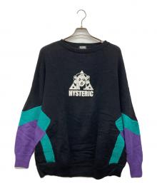 Hysteric Glamour（ヒステリックグラマー）の古着「TRIANGLE WOMAN プルオーバー」｜ブラック