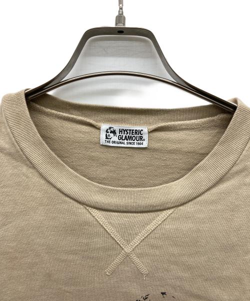 Hysteric Glamour（ヒステリックグラマー）Hysteric Glamour (ヒステリックグラマー) スウェット ベージュ サイズ:FREEの古着・服飾アイテム