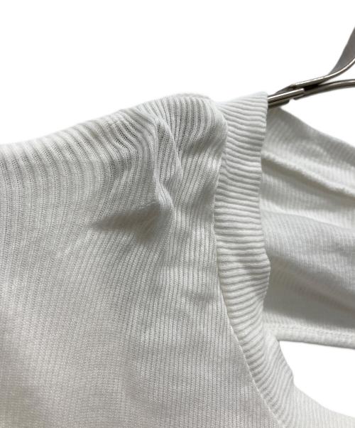 Hysteric Glamour（ヒステリックグラマー）Hysteric Glamour (ヒステリックグラマー) FLARE LOGO オーバーサイズTシャツ ホワイト サイズ:FREEの古着・服飾アイテム