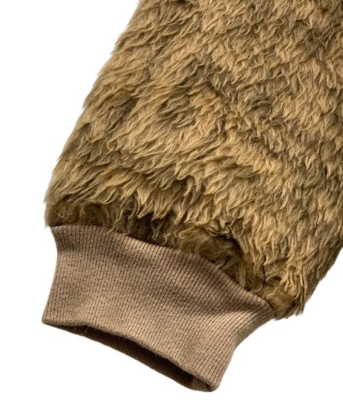 Hysteric Glamour（ヒステリックグラマー）Hysteric Glamour (ヒステリックグラマー) HG SQUARE柄 オーバーサイズパーカー ベージュ サイズ:FREEの古着・服飾アイテム