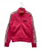 Hysteric Glamourヒステリックグラマー）の古着「SNAKE LOOP トラックジャケット」｜ピンク