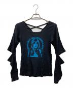 Hysteric Glamourヒステリックグラマー）の古着「HEARTBREAKER Tシャツ」｜ブラック