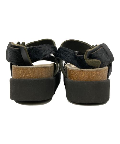 HENDER SCHEME（エンダースキーマ）Hender Scheme (エンダースキーマ) サンダル tortoise ブラック サイズ:2の古着・服飾アイテム