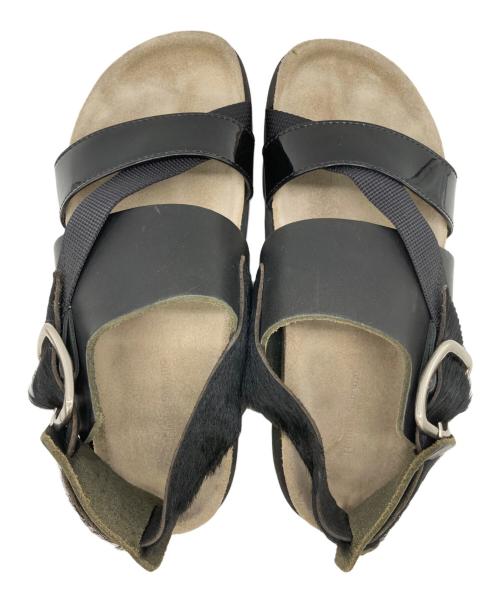 HENDER SCHEME（エンダースキーマ）Hender Scheme (エンダースキーマ) サンダル tortoise ブラック サイズ:2の古着・服飾アイテム