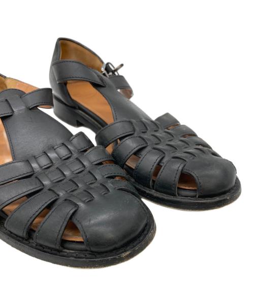 CHURCH'S（チャーチ）CHURCH'S (チャーチ) グルカサンダル KELSEY ブラック サイズ:37の古着・服飾アイテム