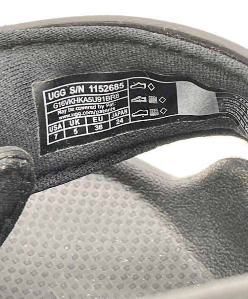 UGG（アグ）UGG (アグ) GOLDENGLOW BLACK ブラック サイズ:USA 7の古着・服飾アイテム