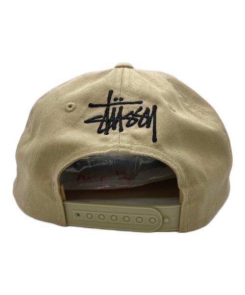 stussy（ステューシー）stussy (ステューシー) Vintage S Low Pro Snapback Cap ベージュの古着・服飾アイテム
