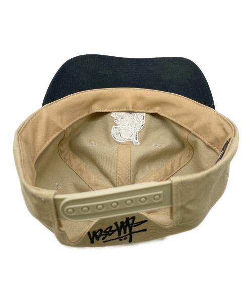 stussy（ステューシー）stussy (ステューシー) Vintage S Low Pro Snapback Cap ベージュの古着・服飾アイテム
