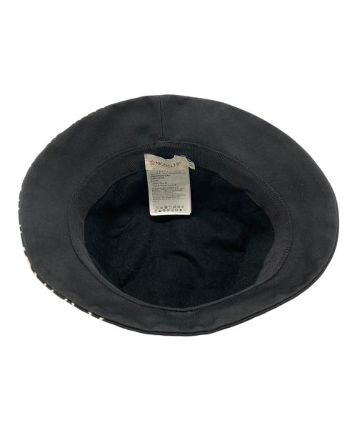 MONCLER（モンクレール）MONCLER (モンクレール) バケットハット ブラック サイズ:Ｍの古着・服飾アイテム