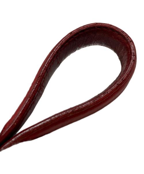 GUCCI（グッチ）GUCCI (グッチ) キャンバストートバッグ レッドの古着・服飾アイテム