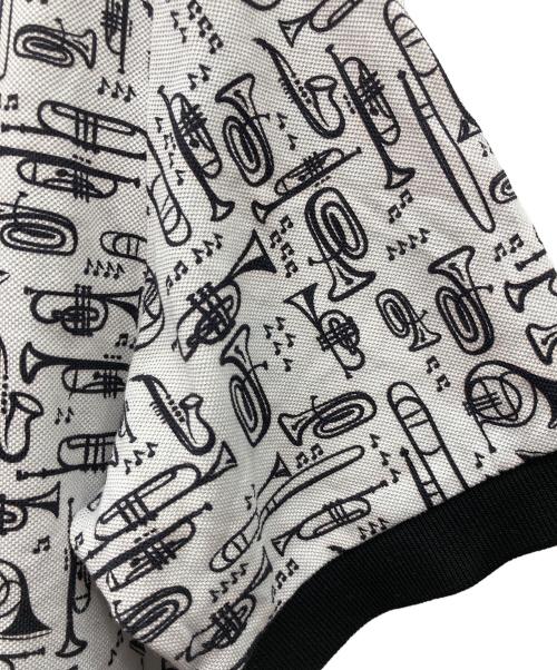 DOLCE & GABBANA（ドルチェ＆ガッバーナ）DOLCE & GABBANA (ドルチェ＆ガッバーナ) ポロシャツ ホワイト サイズ:48の古着・服飾アイテム