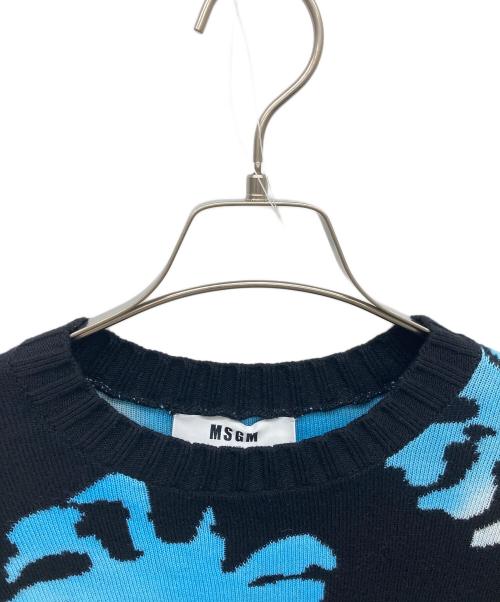 MSGM（エムエスジーエム）MSGM (エムエスジーエム) ニット ブラック サイズ:Ｍの古着・服飾アイテム
