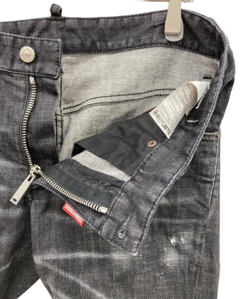 DSQUARED2（ディースクエアード）DSQUARED2 (ディースクエアード) SEXY TWIST JEAN ブラック サイズ:48の古着・服飾アイテム