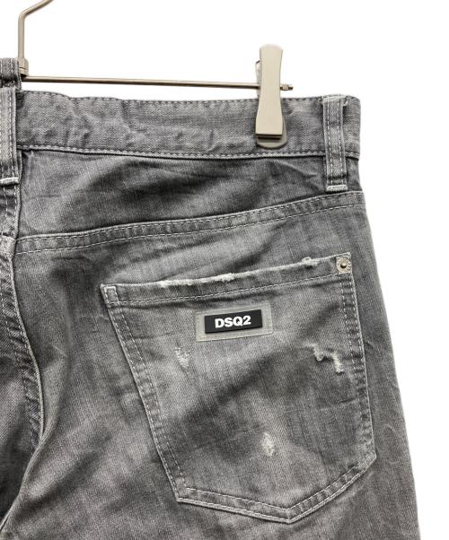 DSQUARED2（ディースクエアード）DSQUARED2 (ディースクエアード) RELAX LONG CROTCH JEANS グレー サイズ:48の古着・服飾アイテム