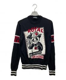 DOLCE & GABBANA（ドルチェ＆ガッバーナ）の古着「ニット」｜ブラック