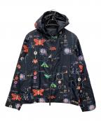 VALENTINOヴァレンティノ）の古着「リバーシブルナイロンジャケット」｜ブラック