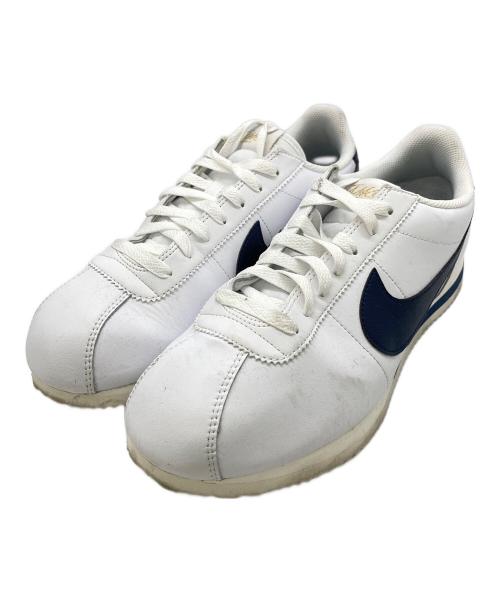 NIKE（ナイキ）NIKE (ナイキ) CORTEZ（コルテッツ） ホワイト×ネイビー サイズ:US11.5の古着・服飾アイテム