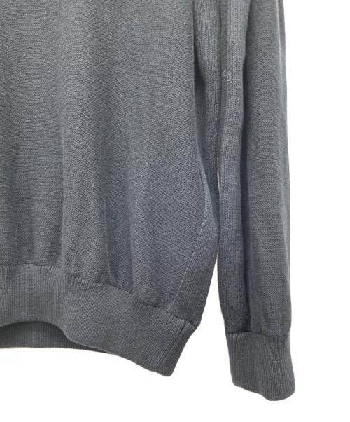 STONE ISLAND（ストーンアイランド）STONE ISLAND (ストーンアイランド) Ghost Cotton Cashmere Knit Black ブラック サイズ:Mの古着・服飾アイテム