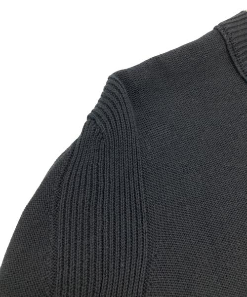 STONE ISLAND（ストーンアイランド）STONE ISLAND (ストーンアイランド) Ghost Cotton Cashmere Knit Black ブラック サイズ:Mの古着・服飾アイテム