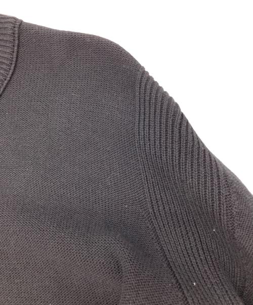 STONE ISLAND（ストーンアイランド）STONE ISLAND (ストーンアイランド) Ghost Cotton Cashmere Knit Black ブラック サイズ:Mの古着・服飾アイテム