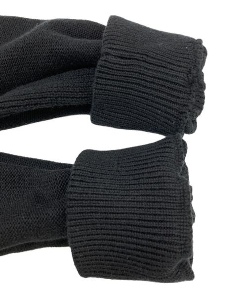 STONE ISLAND（ストーンアイランド）STONE ISLAND (ストーンアイランド) Ghost Cotton Cashmere Knit Black ブラック サイズ:Mの古着・服飾アイテム