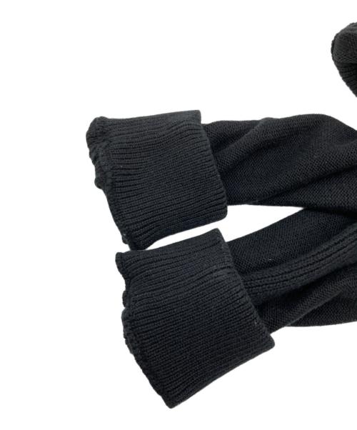 STONE ISLAND（ストーンアイランド）STONE ISLAND (ストーンアイランド) Ghost Cotton Cashmere Knit Black ブラック サイズ:Mの古着・服飾アイテム