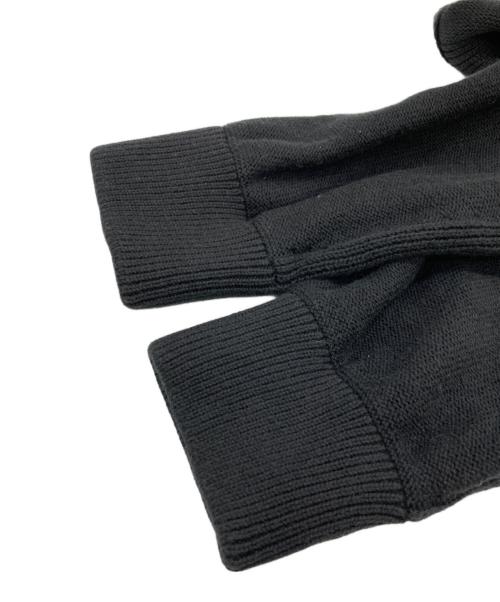 STONE ISLAND（ストーンアイランド）STONE ISLAND (ストーンアイランド) Ghost Cotton Cashmere Knit Black ブラック サイズ:Mの古着・服飾アイテム