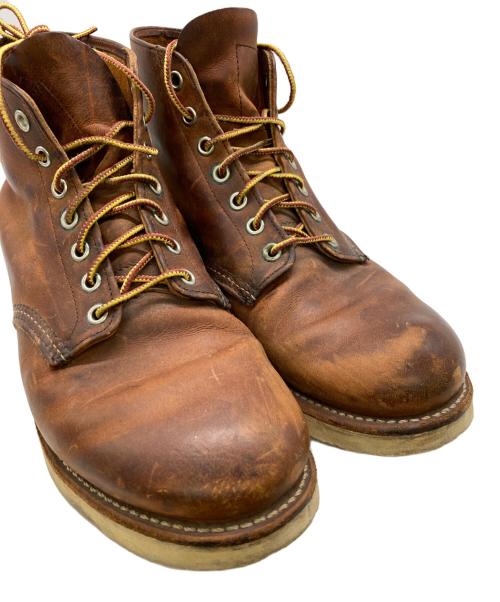 RED WING（レッドウィング）RED WING (レッドウィング) 6-INCH CLASSIC ROUND ブラウン サイズ:USA 8Dの古着・服飾アイテム