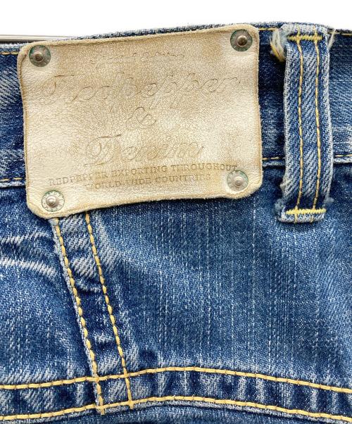RED PEPPER（レッドペッパ）RED PEPPER (レッドペッパ) スパンコールフレアデニム インディゴ サイズ:30の古着・服飾アイテム