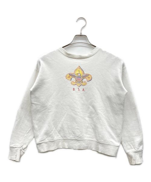 VINTAGE（ヴィンテージ）VINTAGE (ヴィンテージ) 60s BOY SCOUTS OF AMERICAスウェット ホワイト サイズ:不明の古着・服飾アイテム