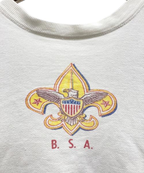 VINTAGE（ヴィンテージ）VINTAGE (ヴィンテージ) 60s BOY SCOUTS OF AMERICAスウェット ホワイト サイズ:不明の古着・服飾アイテム