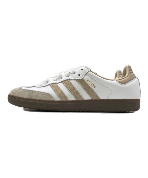 adidas（アディダス）adidas (アディダス) SAMBA ベージュ サイズ:US6の古着・服飾アイテム