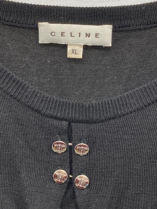 CELINE（セリーヌ）CELINE (セリーヌ) ニット ブラック サイズ:XLの古着・服飾アイテム