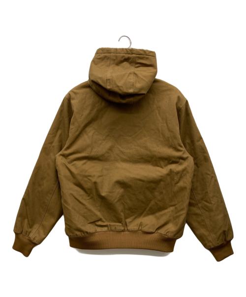 Carhartt WIP（カーハート ワークインプログレス）Carhartt WIP (カーハート ワークインプログレス) ACTIVE JACKET ブラウン サイズ:Lの古着・服飾アイテム