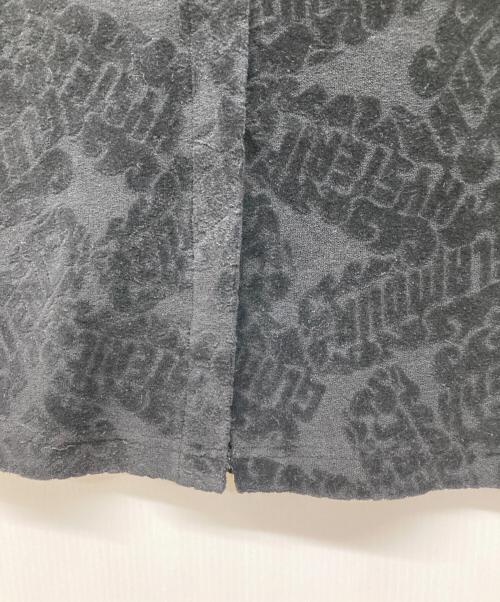 Hysteric Glamour（ヒステリックグラマー）Hysteric Glamour (ヒステリックグラマー) FLAME LOGO柄ジャカード ロングスカート ブラック サイズ:FREEの古着・服飾アイテム