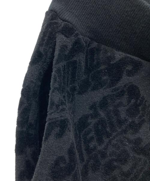 Hysteric Glamour（ヒステリックグラマー）Hysteric Glamour (ヒステリックグラマー) FLAME LOGO柄ジャカード ロングスカート ブラック サイズ:FREEの古着・服飾アイテム