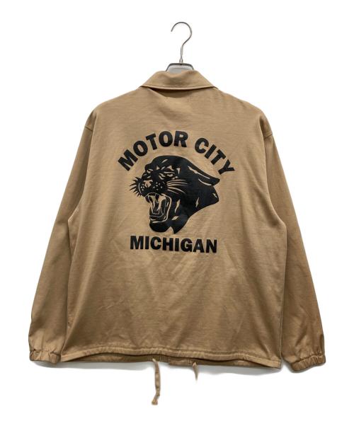 Hysteric Glamour（ヒステリックグラマー）Hysteric Glamour (ヒステリックグラマー) MOTOR CITY MICHIGAN ベージュ サイズ:Lの古着・服飾アイテム