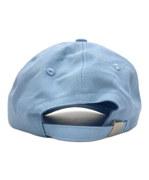 Hysteric Glamour（ヒステリックグラマー）Hysteric Glamour (ヒステリックグラマー) SWASH LOGO刺繍 キャップ ブルー サイズ:FREEの古着・服飾アイテム