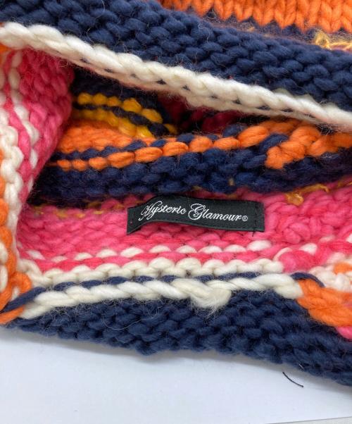 Hysteric Glamour（ヒステリックグラマー）Hysteric Glamour (ヒステリックグラマー) ニットキャップ マルチカラーの古着・服飾アイテム