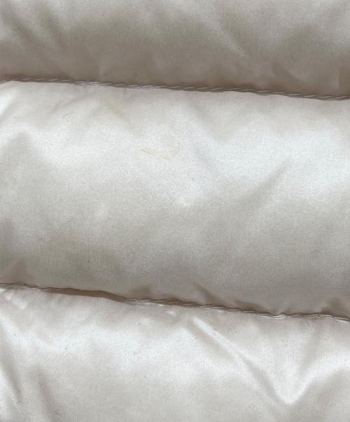 MONCLER（モンクレール）MONCLER (モンクレール) LIANE GILET ダウンベスト ピンクベージュ サイズ:1の古着・服飾アイテム