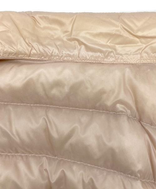 MONCLER（モンクレール）MONCLER (モンクレール) LIANE GILET ダウンベスト ピンクベージュ サイズ:1の古着・服飾アイテム