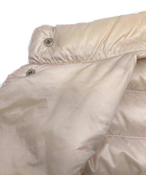 MONCLER（モンクレール）MONCLER (モンクレール) LIANE GILET ダウンベスト ピンクベージュ サイズ:1の古着・服飾アイテム