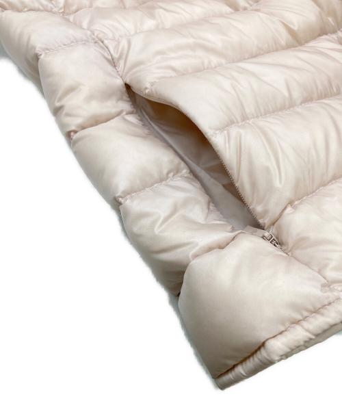 MONCLER（モンクレール）MONCLER (モンクレール) LIANE GILET ダウンベスト ピンクベージュ サイズ:1の古着・服飾アイテム