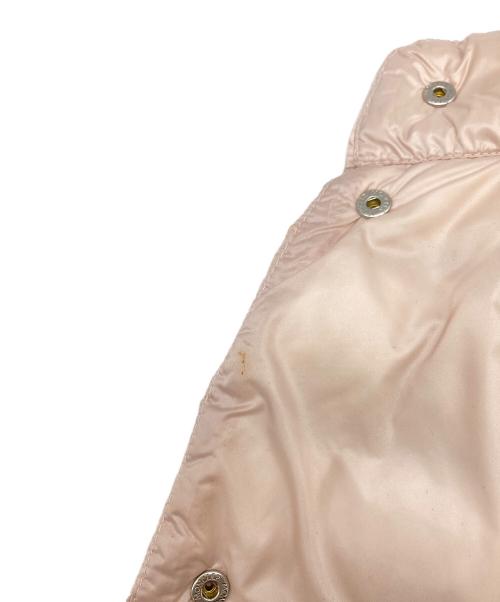 MONCLER（モンクレール）MONCLER (モンクレール) LIANE GILET ダウンベスト ピンクベージュ サイズ:1の古着・服飾アイテム