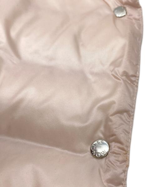 MONCLER（モンクレール）MONCLER (モンクレール) LIANE GILET ダウンベスト ピンクベージュ サイズ:1の古着・服飾アイテム